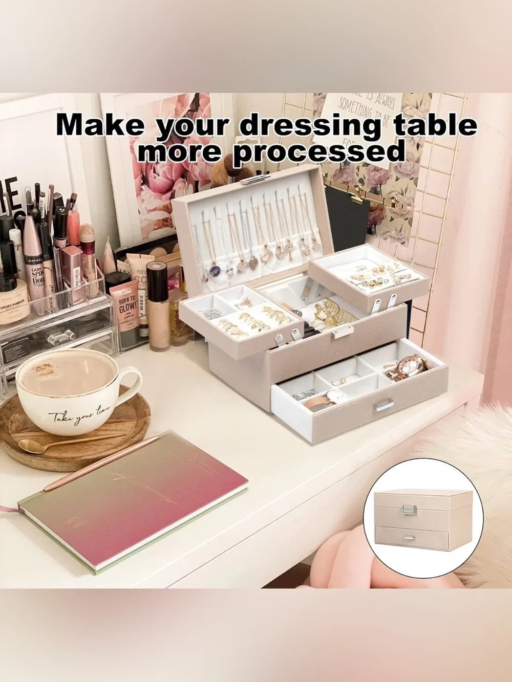 Dajasan Jewelry Organizer Box